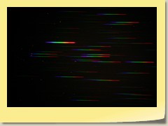 Spectral Hyades. 200 mm zoomlens. See the absorption lines in Aldebarans companions! Photo: Roar Skartlien.